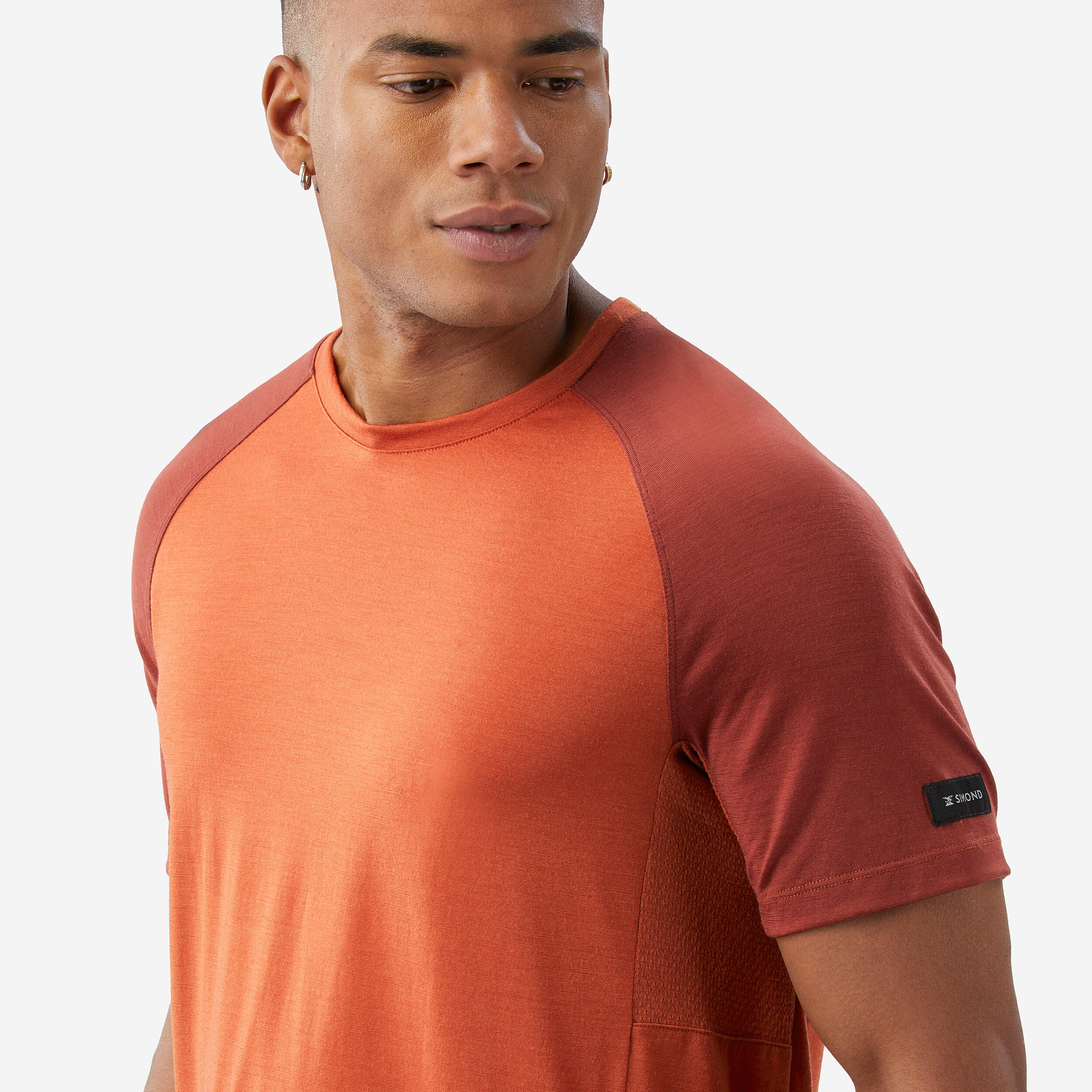 T-shirt en laine mérinos homme, Resist - FORCLAZ