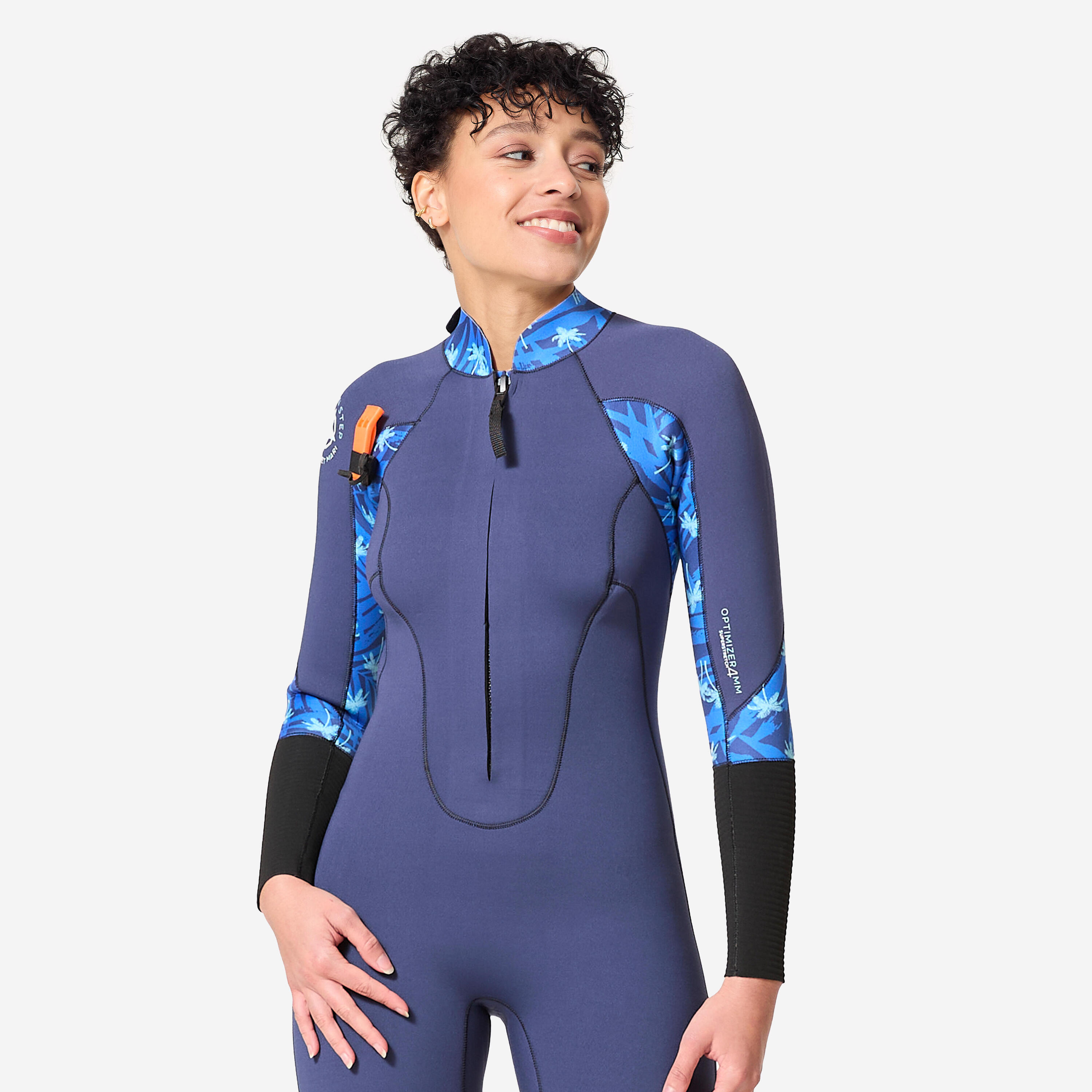 Damesshorty neopreen Optimizer 4/3 met dubbele rits 3/10