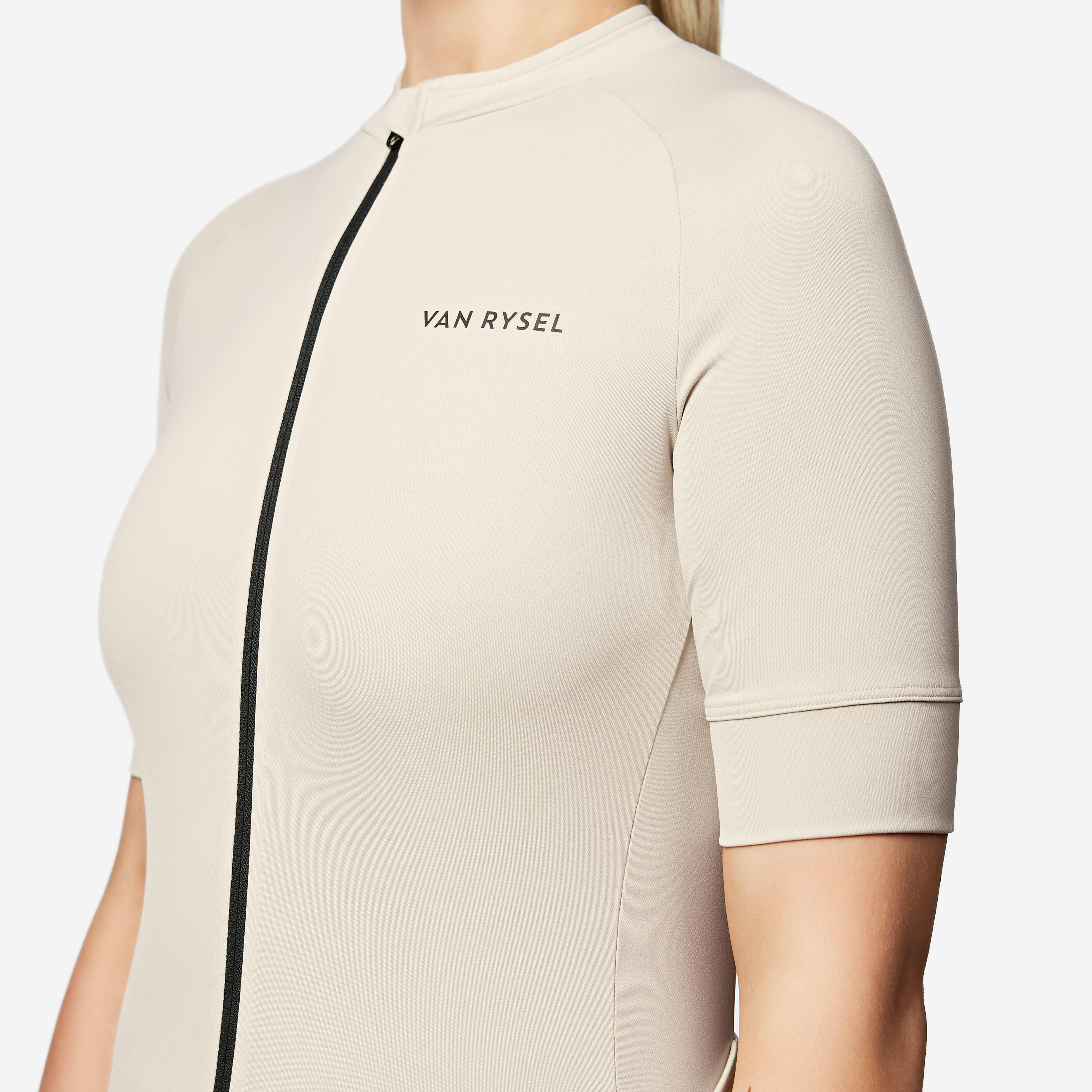 Maillot de vélo de route à manches courtes et coupe régulière femme – Discover - VAN RYSEL