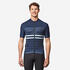 Men's fitted short-sleeved summer road bike jersey - EDR 2 - Striped blue