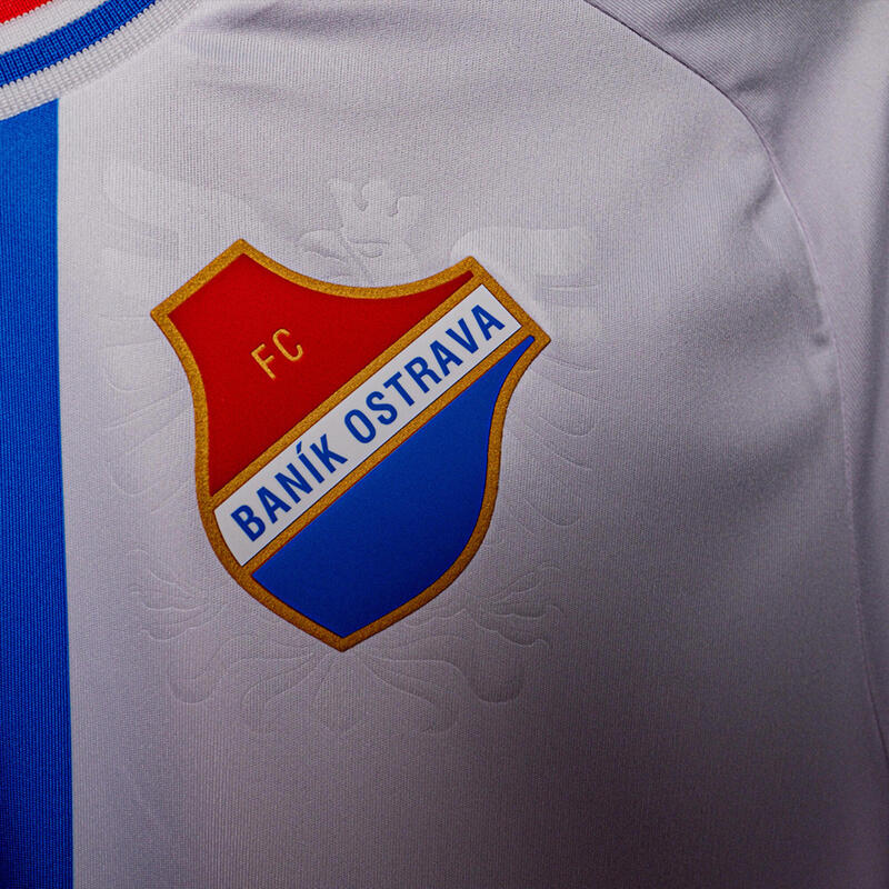 Fotbalový dres FC Baník Ostrava bílý 24/25