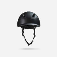 100 City Cycling Helmet Black