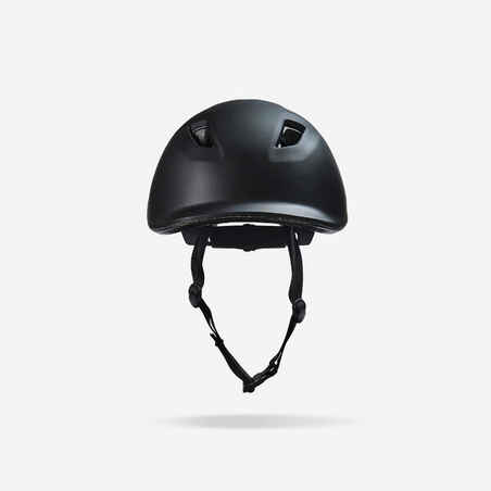 100 City Cycling Helmet Black