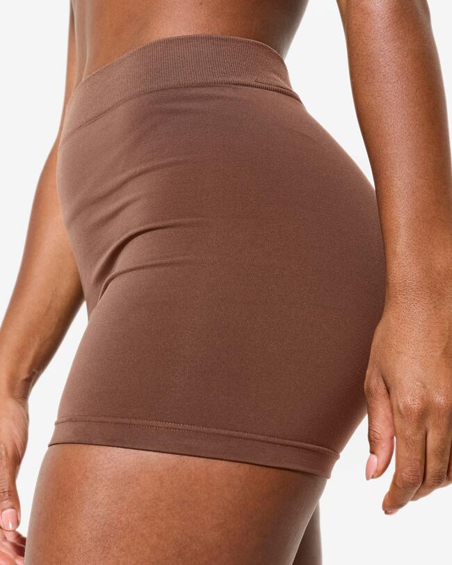 SHORT DE DANSE SANS COUTURES TAILLE HAUTE POUR FEMME