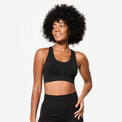 Sujetador Top yoga Mujer Kimjaly Dyn negro