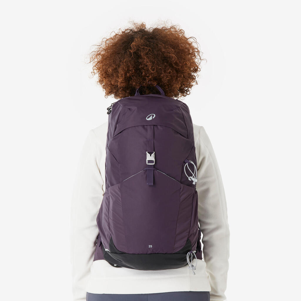 25L hiking backpack MH500 - purple