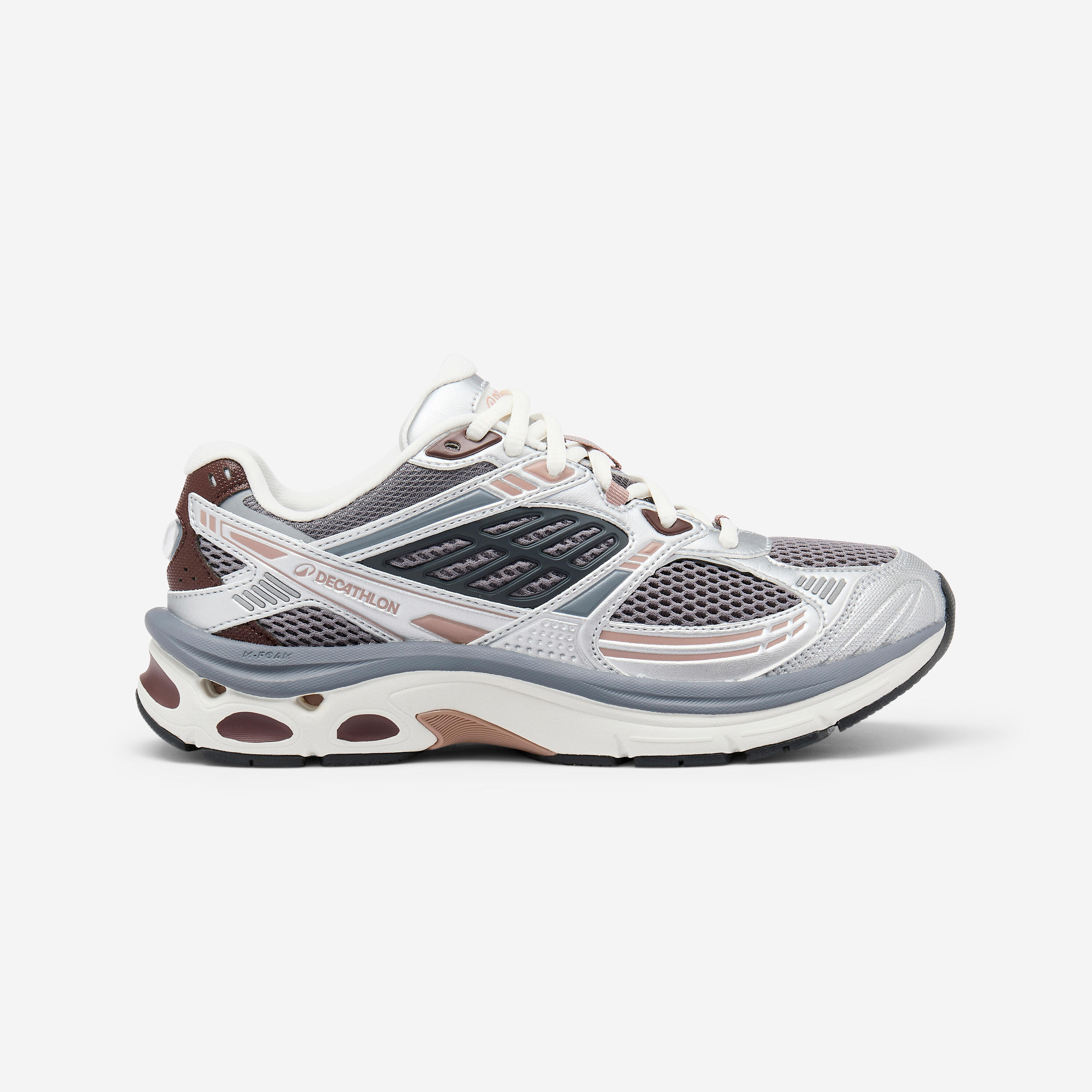 Scarpe ginnastica donna RR2K grigio-marrone 10/10