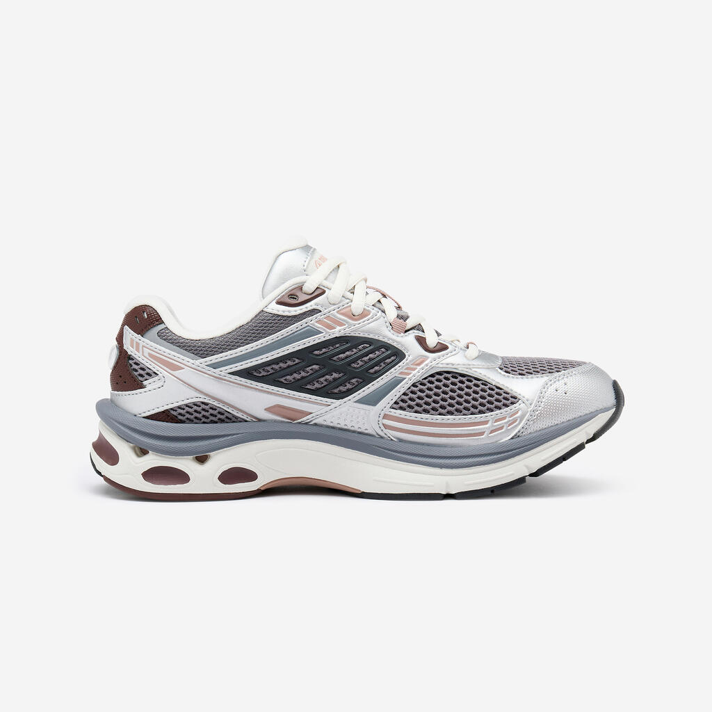 Tenis casuales sportswear para Mujer - Gris/Café