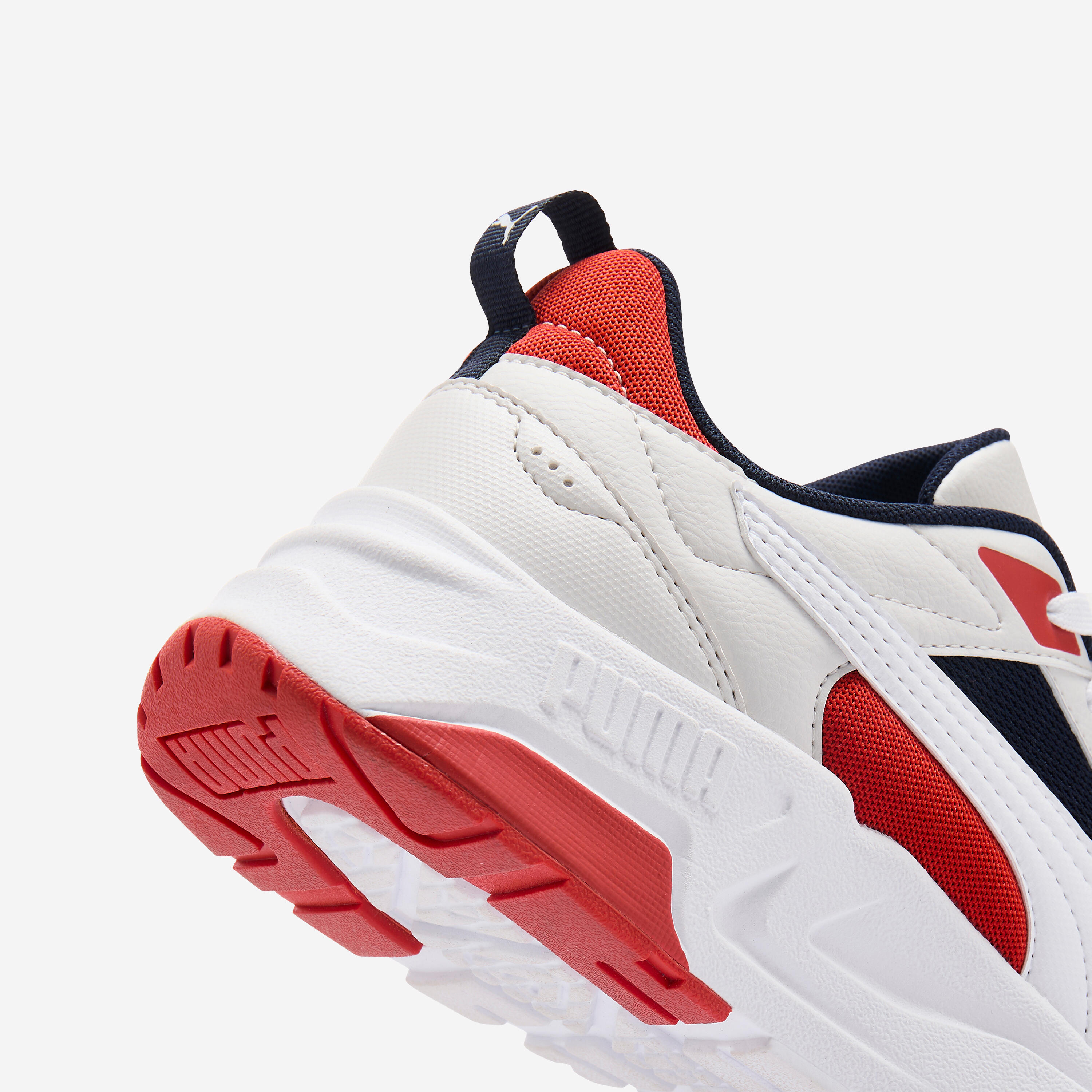 Zapatillas deportivas de marcha Hombre, Trinity Lite, blanco y rojo  3/8