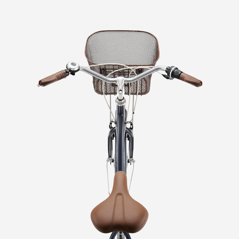 Vélo de ville 520 cadre bas bleu foncé