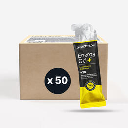 Gel énergétique plus de 3 heures citron, Energy Gel + x50