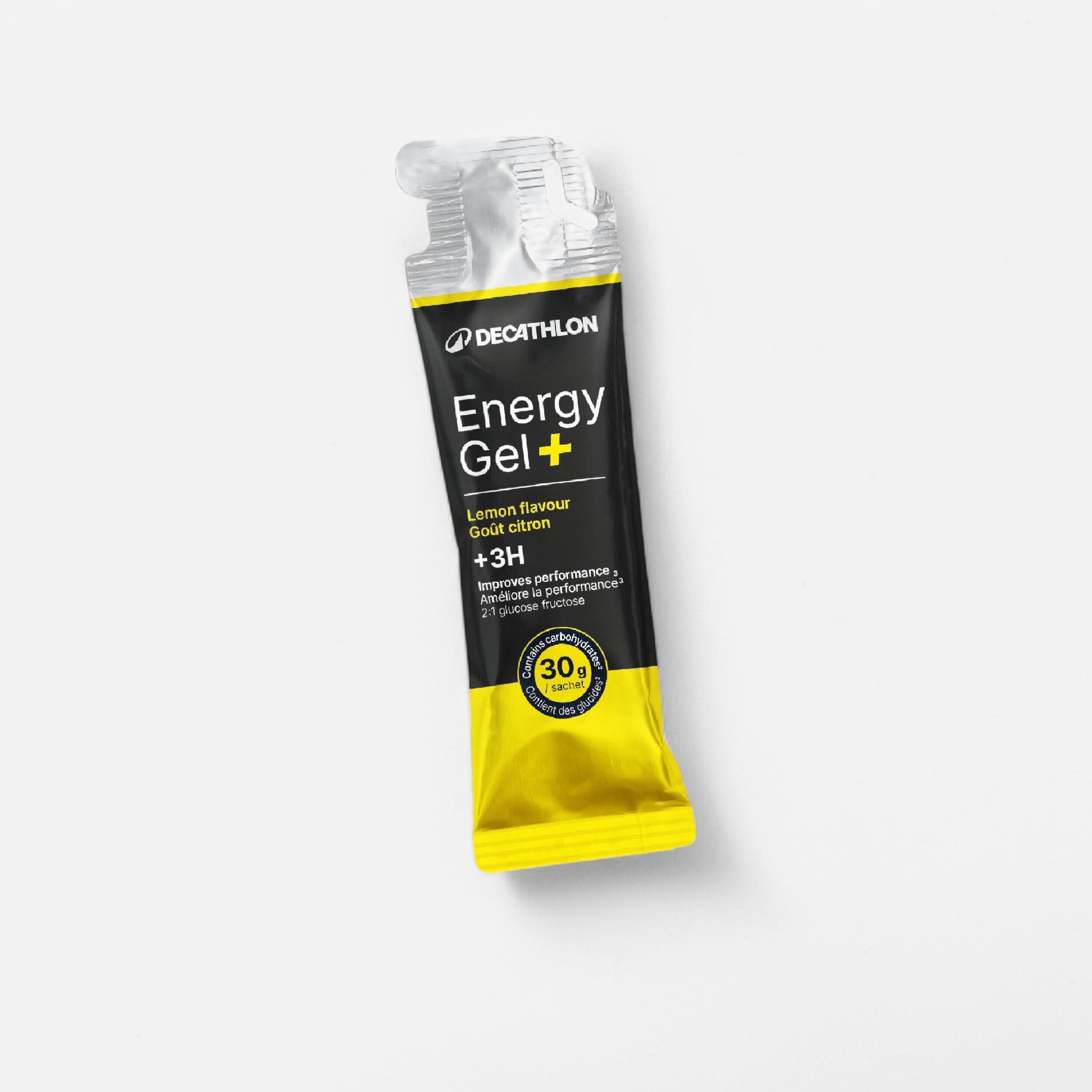 Energy Gel over 3 hours lemon, Energy Gel + x50 - Decathlon