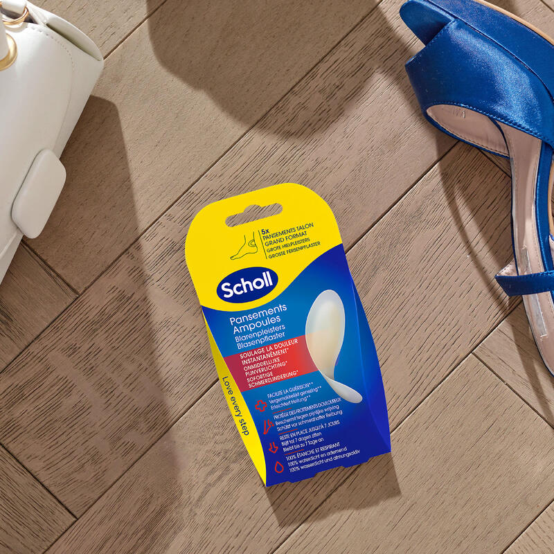 Plasturi hidrocoloidali pentru călcâi x5