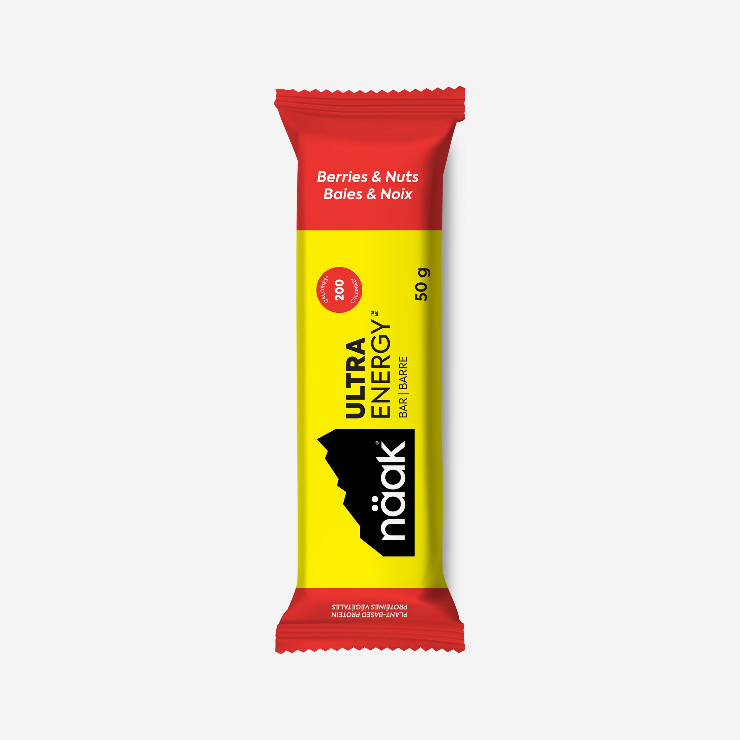 Barrette energetiche Näak ULTRA ENERGY™ cioccolato arachidi bacche 3x50g 4/4