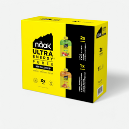 Purées énergétiques pomme et patate douce butternut, Ultra Energy™ 3 x 90g