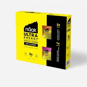 Gofres Energéticos Ultra Energy™ Frutos Rojos/Caramelo 3 x 30 g