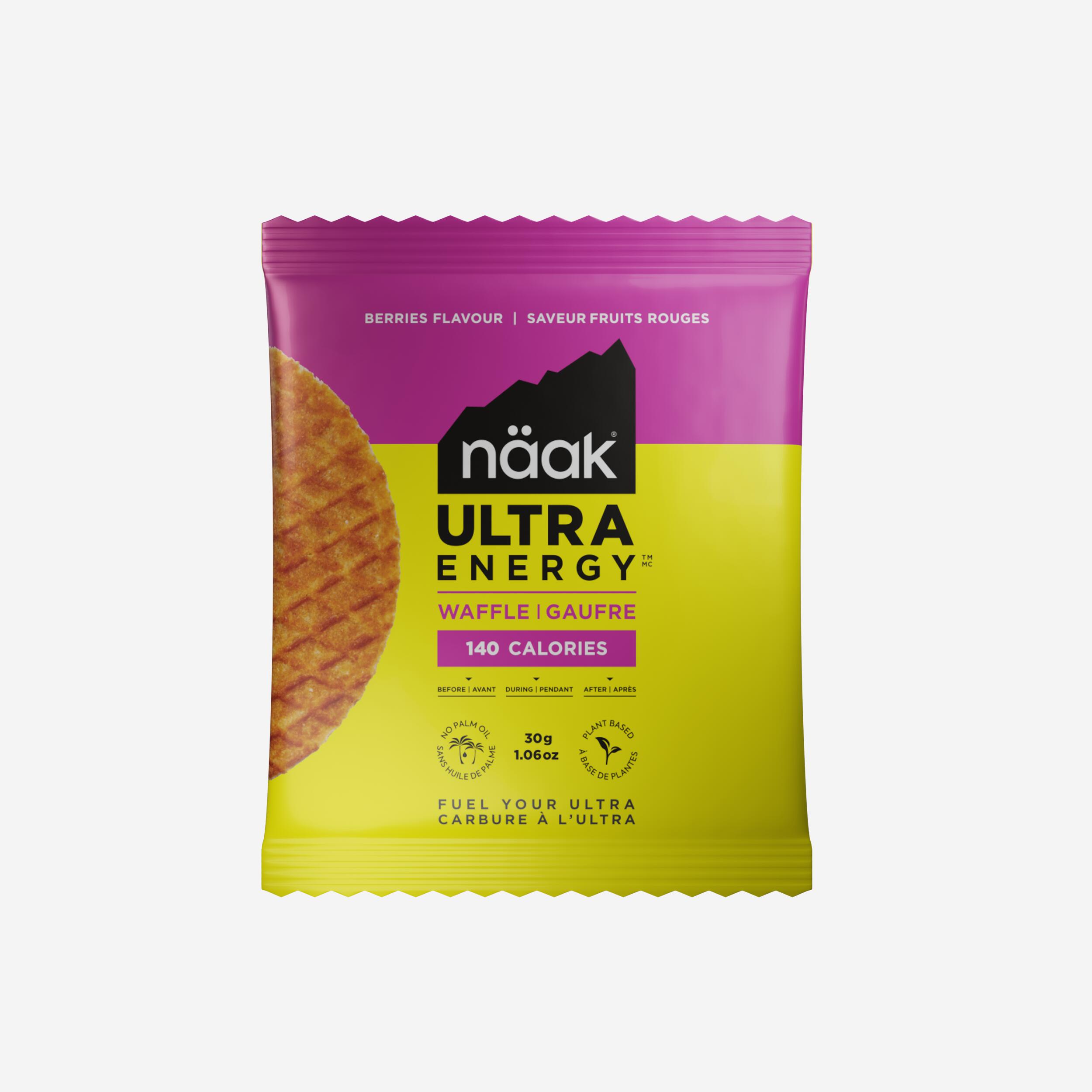 NAAK NÄAK Ultra Energy™ energetické oblátky 3×30 g bez · záber 5
