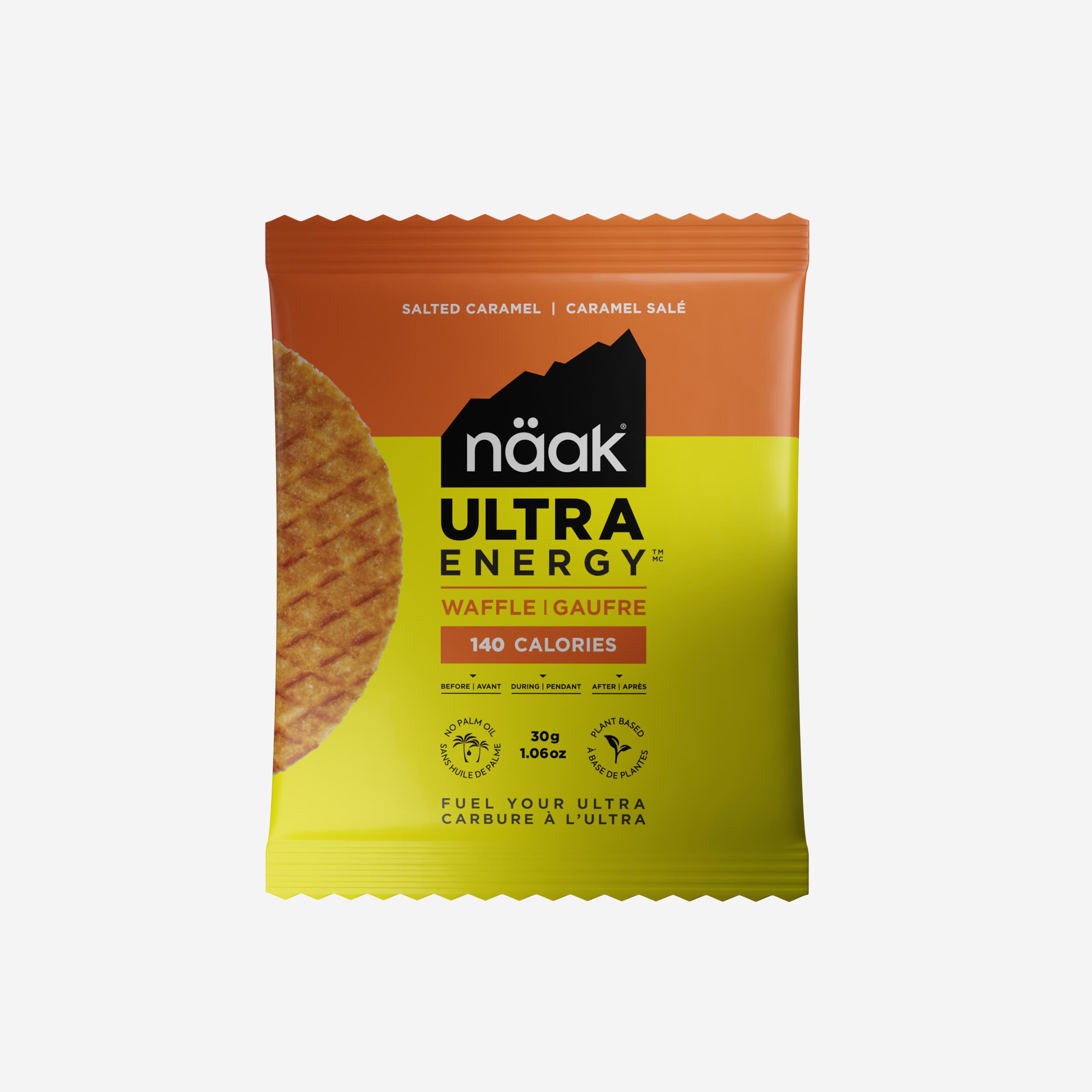 NAAK NÄAK Ultra Energy™ energetické oblátky 3×30 g bez · záber 4