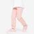 Pantalon regular enfant - basique rose
