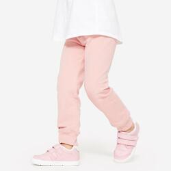 Pantalon regular enfant - basique rose