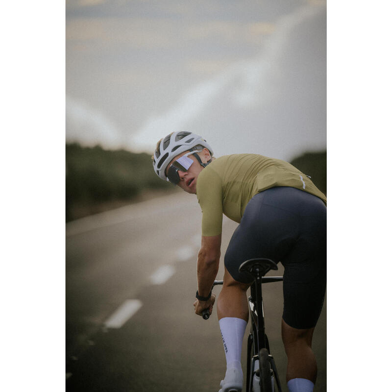 Cuissard vélo route été homme RCR R 4 gris