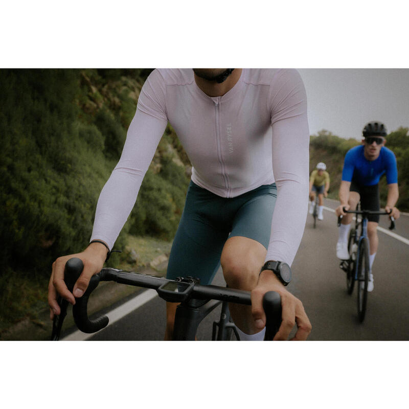 Unisex letní dres na silniční cyklistiku s dlouhým rukávem a UV ochranou RCR 2