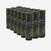 Balle de tennis polyvalente 18 tubes de 4 balles, Kuikma All Court Pro