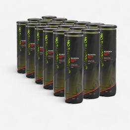 Balle de tennis vive 18 tubes de 4 balles, Kuikma Speed pro