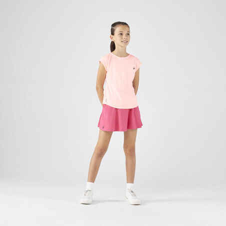 Girls' Tennis T-Shirt TTS500 - Pink