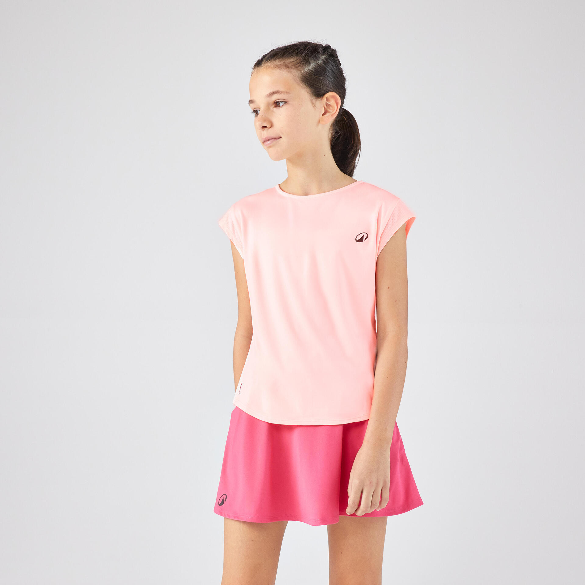 T-shirt de tennis fille - tts500 rose - Sports de Raquettes - Tennis - ARTENGO-Decathlon PRO - Clubs - Entreprises - Collectivités - Associations