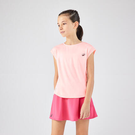 T-shirt de tennis Fille - TTS soft vert