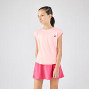Tricou Tenis TTS500 Roz Fete