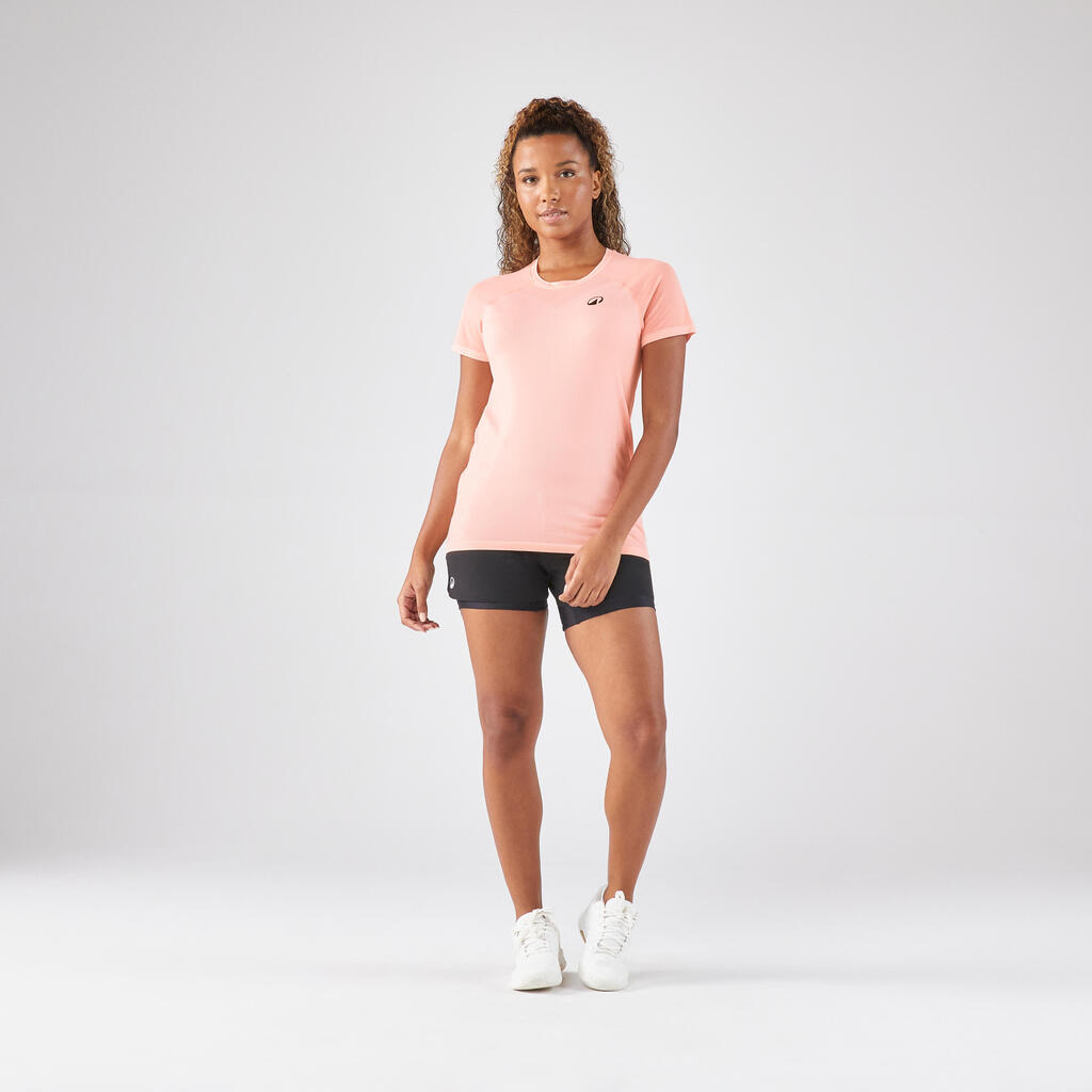 Roze ženska majica za tenis LIGHT