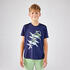 Kids' Tennis T-Shirt Essential - Navy Blue