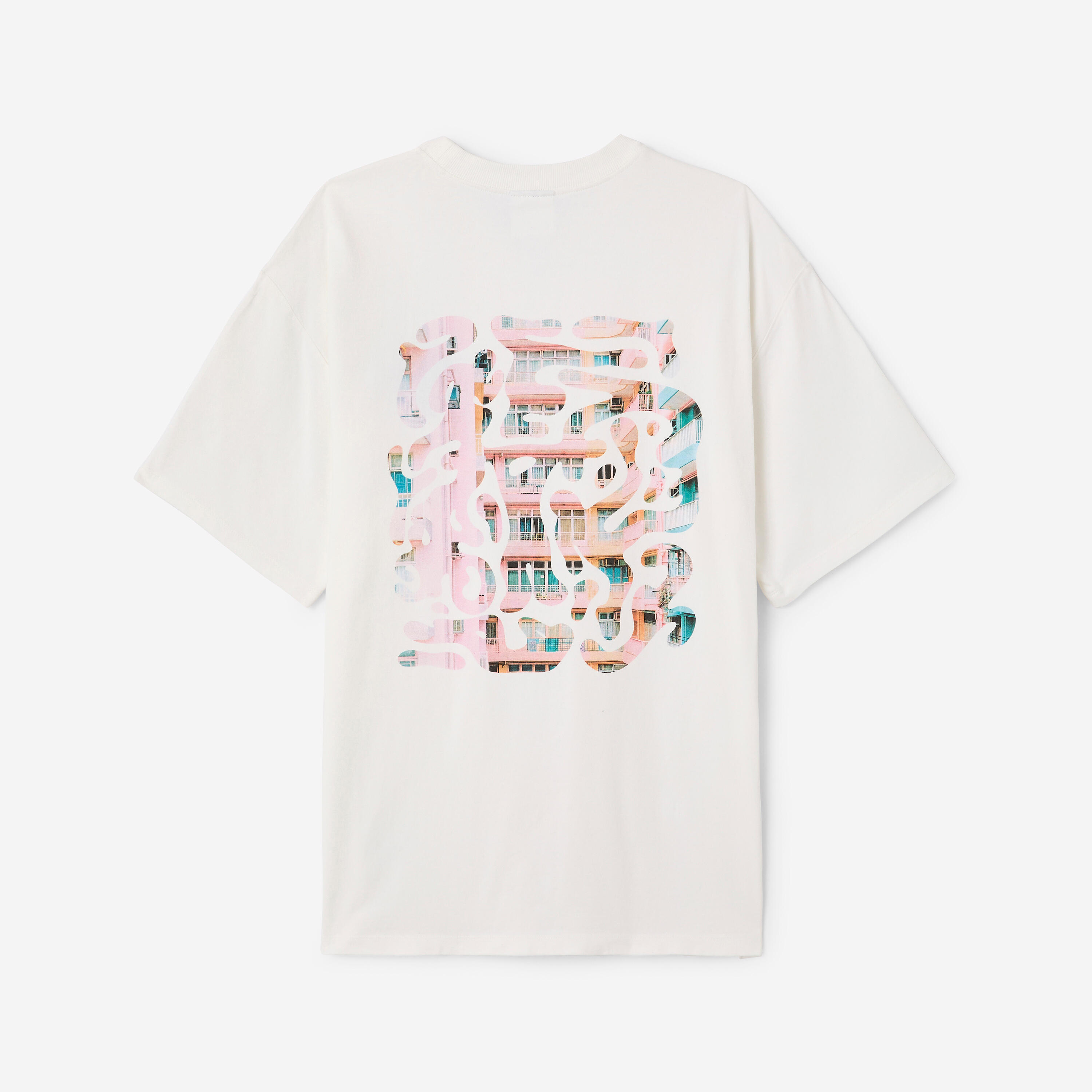 T-Shirt Damen/Herren mit Grafik - Elementals weiß 6/8