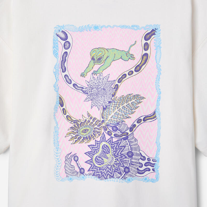 Crop T-shirt DECATHLON x TETSUNORI blanc