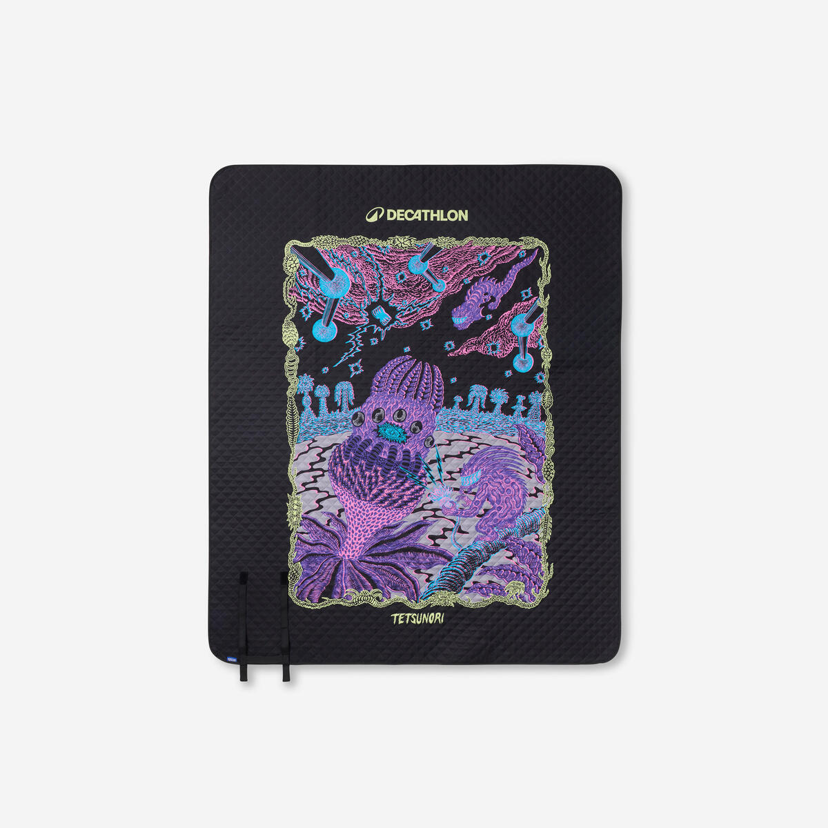 Plaid tapis DECATHLON x TETSUNORI