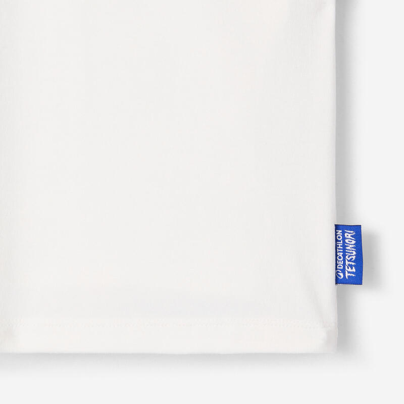 Crop T-shirt DECATHLON x TETSUNORI blanc