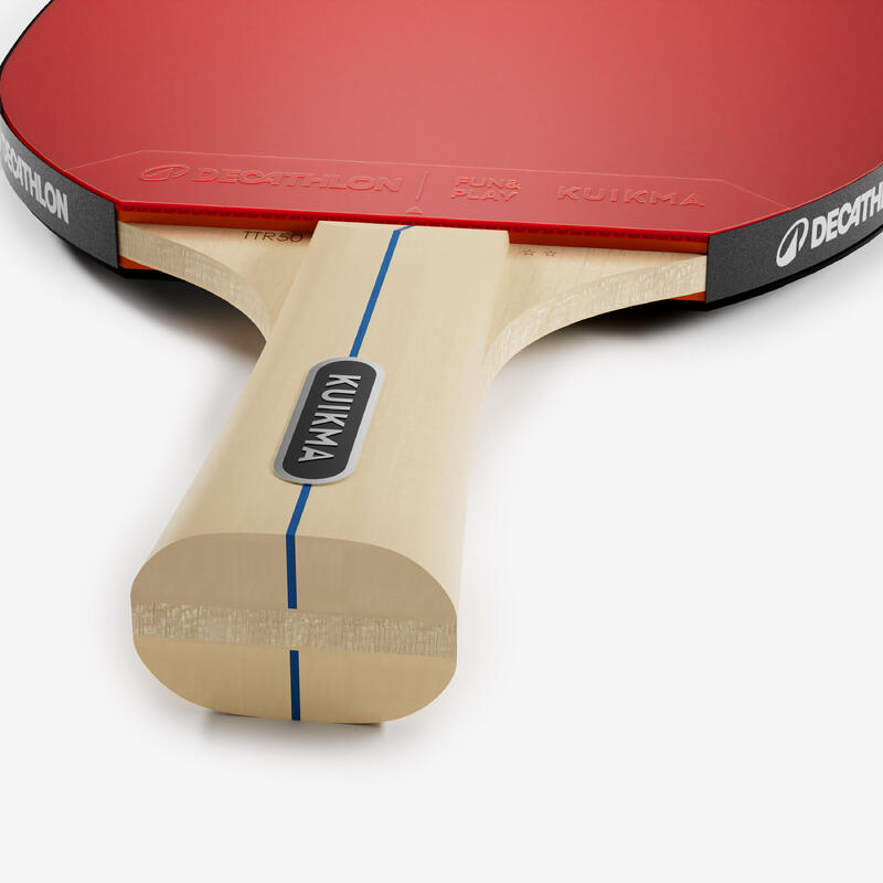RAQUETTE DE TENNIS DE TABLE TTR 50 2* POLYVALENTE LOISIR
