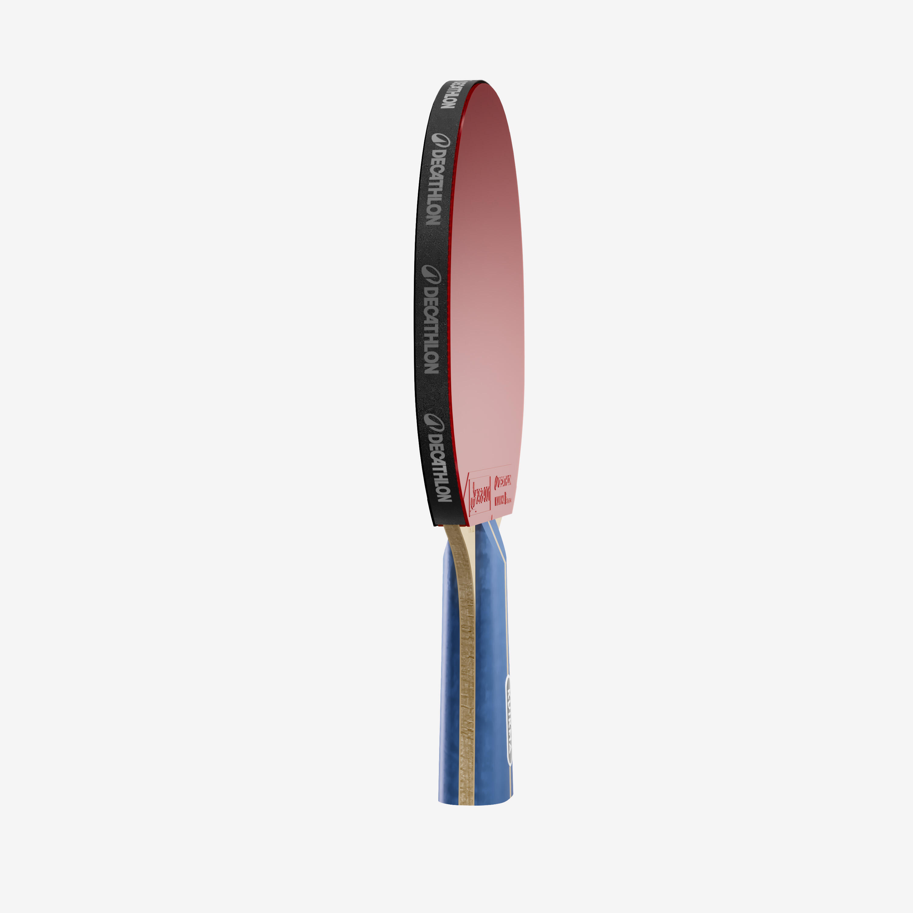Ensemble tennis de table  –2 raquettes 3 balles- TTR100 polyvalente 3* ITTF Club 5/14