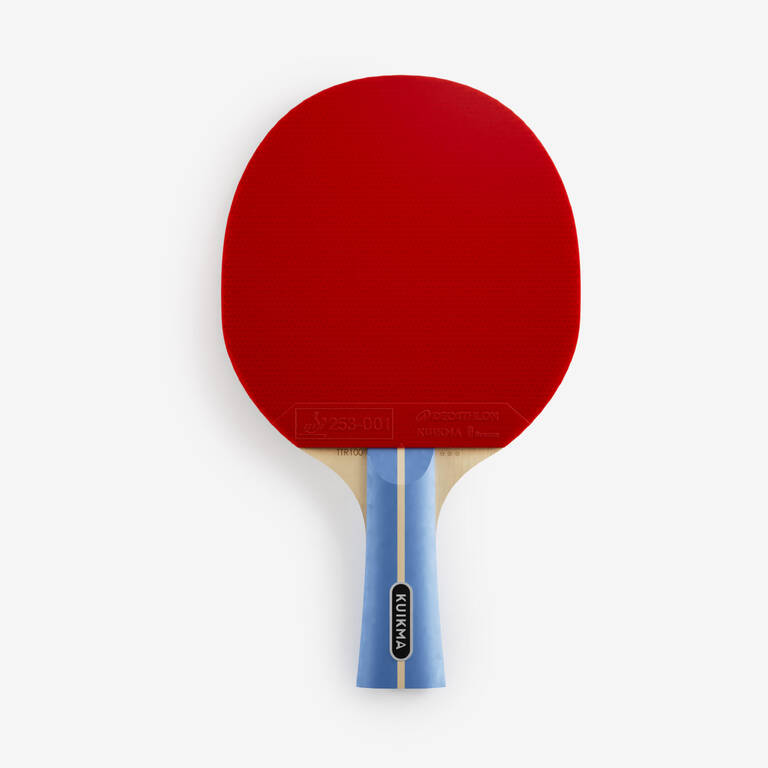 Set of 2 Bats TTR 100 Versatile ITTF School + Balls