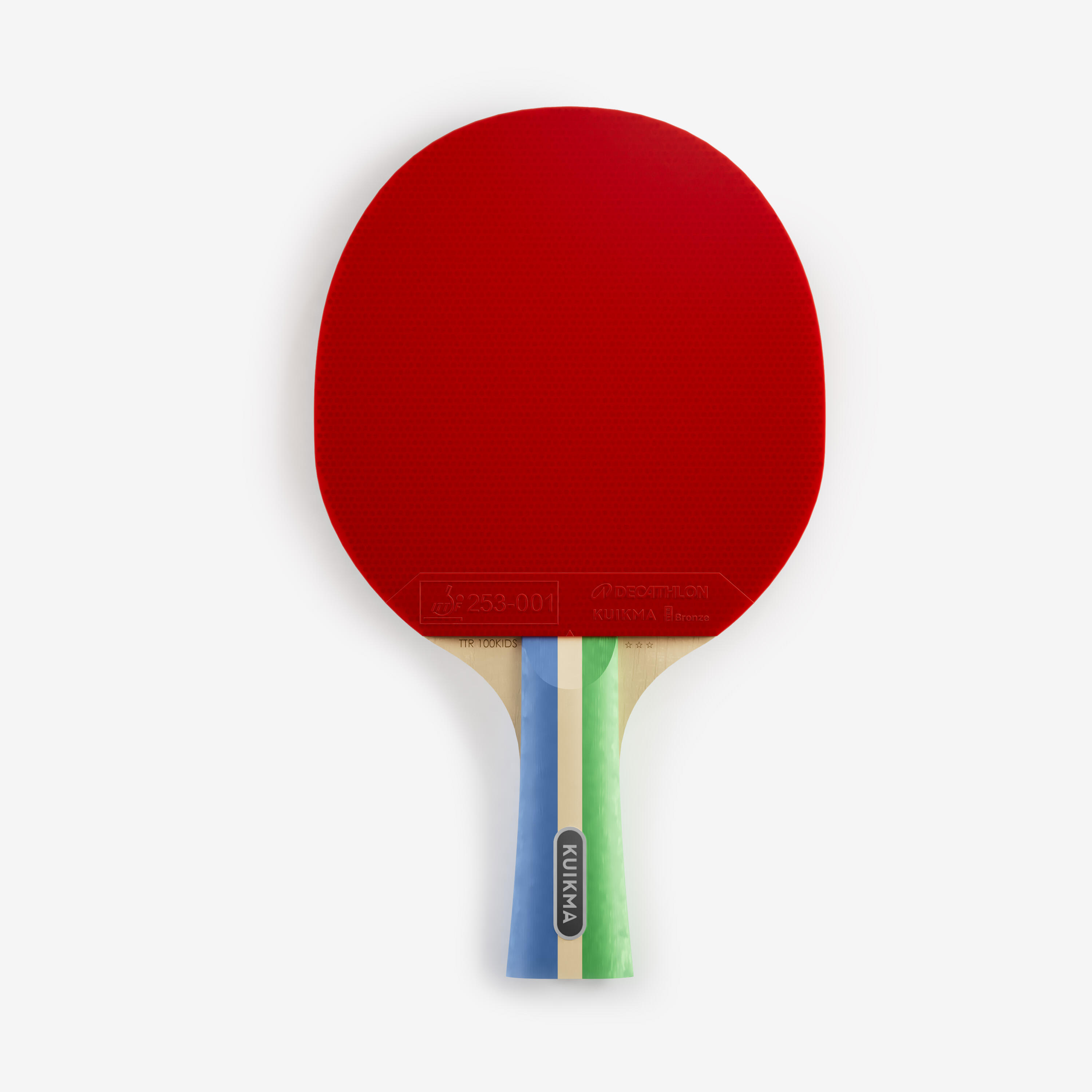 Raquete de ping pong ttr 100 criança polivalente 3* ittf escola