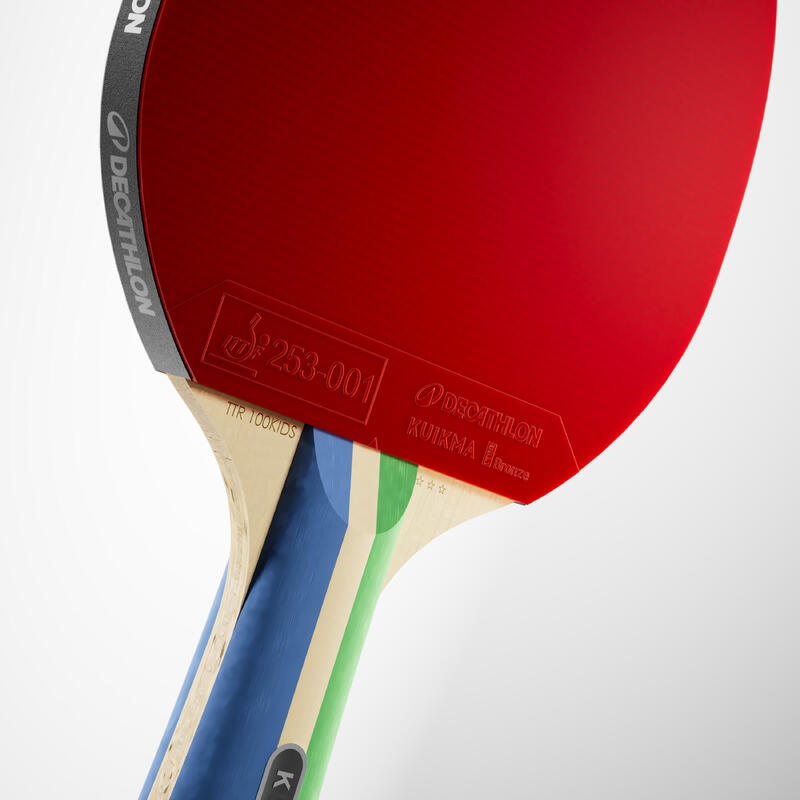 PALETĂ DE TENIS DE MASĂ TTR 100 COPII POLIVALENTĂ 3* ITTF 