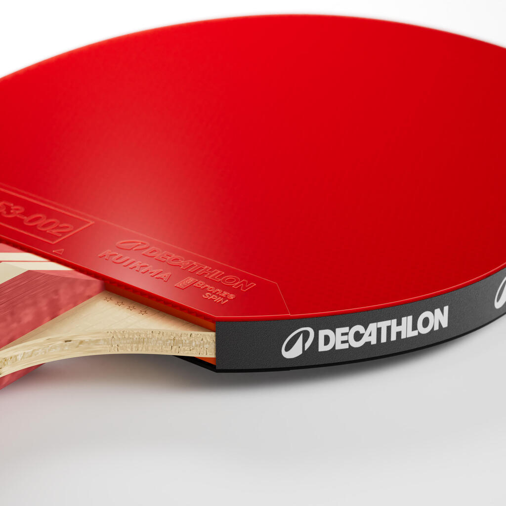 RAQUETTE DE TENNIS DE TABLE TTR 130 SPIN 4* ITTF ÉCOLE/CLUB