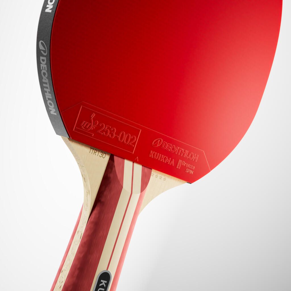 Tischtennisschläger - TTR 130 Spin 4* ITTF Schule/Verein