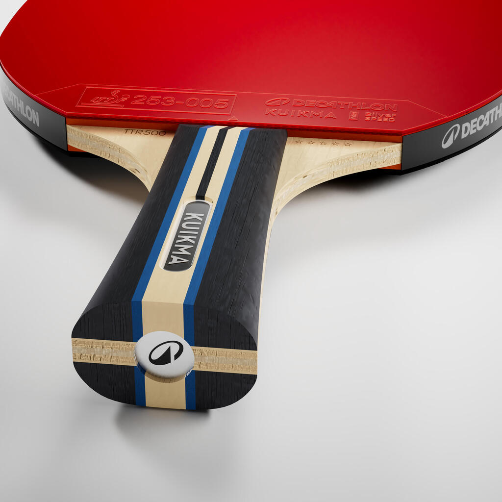 Reket za stoni tenis TTR 500 VERSATILE 5* ITTF CLUB