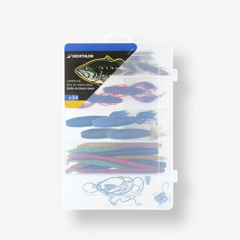 Kit Box Boite de leurres BOXSB Black Bass