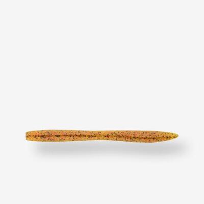Artificiale morbido YUBARI STICK BAIT WORM nero-azzurro x10