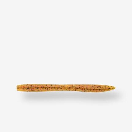 LEURRE SOUPLE BLACK BASS YUBARI STICK BAIT WORM HOLOGRAPHIC PUMPKIN - par 10