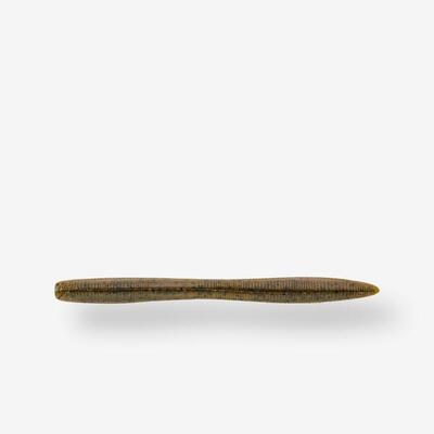 Artificiale morbido YUBARI STICK BAIT WORM nero-azzurro x10